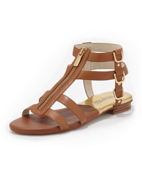 michael kors winston strappy leather sandal|Michael Kors sandals Canada.